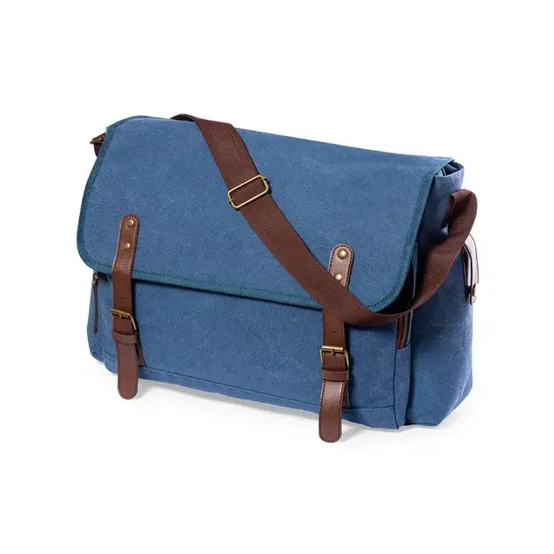 Dokumententasche Gibson - navy blau, Farbe: navy blau personalisierte Geschenke , 2 image