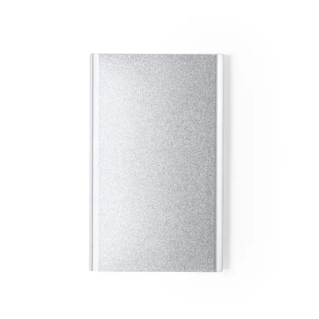 Power Bank Blaus - silber, Farbe: silber personalisierte Geschenke , 2 image