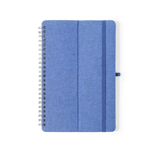 Halter Notizbuch Maisux - blau