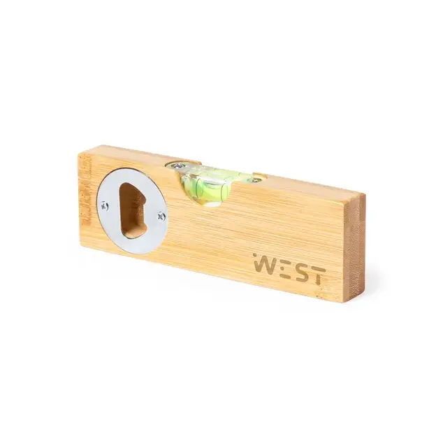 Bottle opener with spirit level Level Nudok