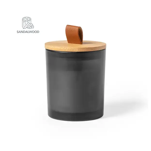 Duftkerze Lonka - schwarz, Farbe: schwarz personalisierte Geschenke , 2 image