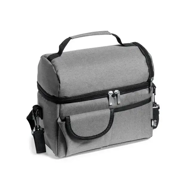 Kühltasche Gunnur - grau, Farbe: grau personalisierte Geschenke , 3 image