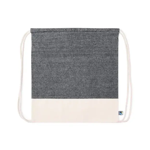 Rucksack Ferdin Fairtrade - schwarz, Farbe: schwarz personalisierte Geschenke , 2 image