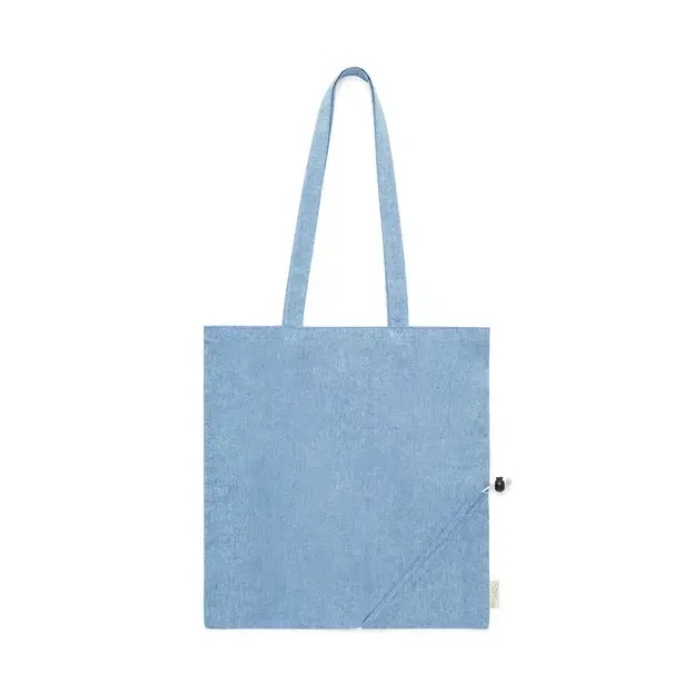 Faltbare Tasche Biyon - blau, Farbe: blau personalisierte Geschenke , 3 image