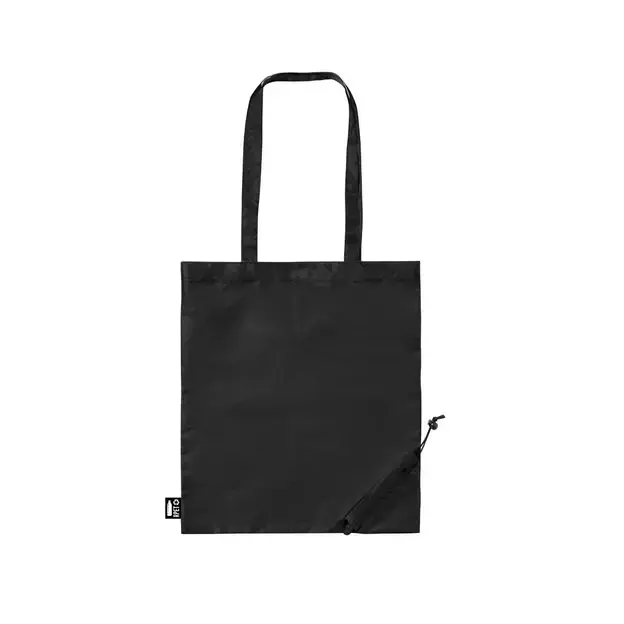 Faltbare Tasche Lulu - schwarz, Farbe: schwarz personalisierte Geschenke , 3 image
