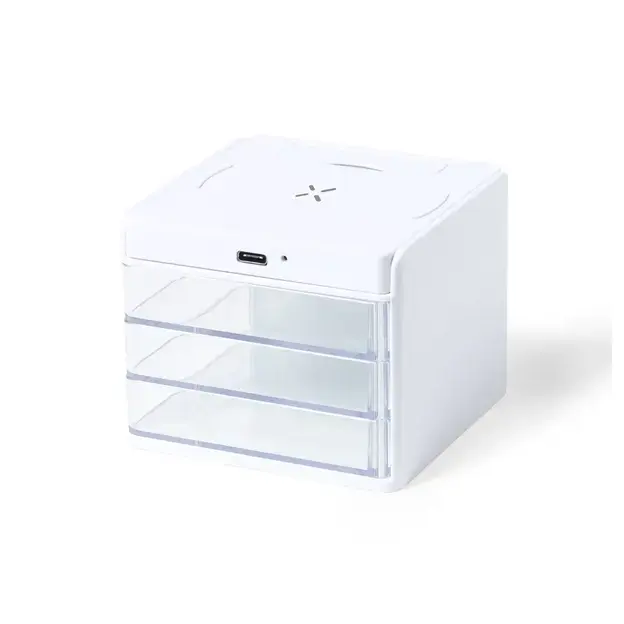 Ordner Ladegerät Macky - weiß, Farbe: weiß personalisierte Geschenke , 2 image