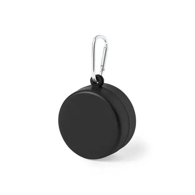 Faltbarer Trinkbecher Jado - schwarz, Farbe: schwarz personalisierte Geschenke , 3 image