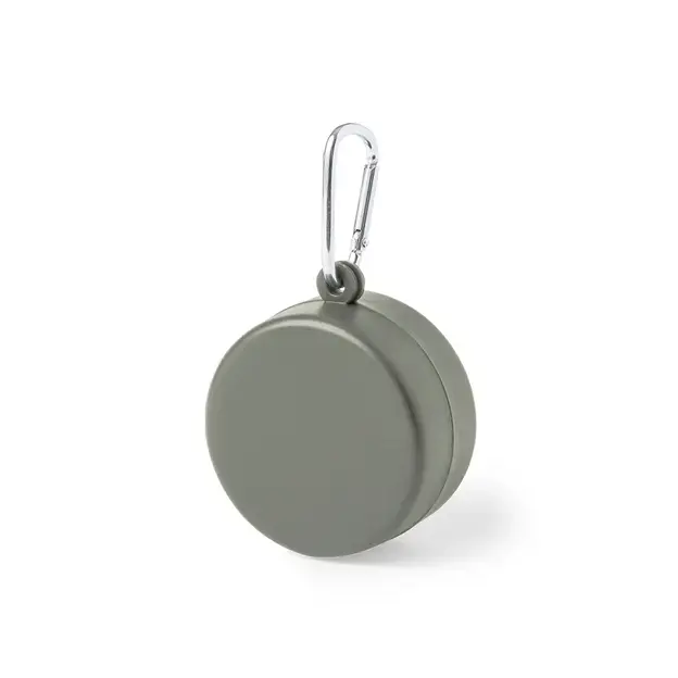 Faltbarer Trinkbecher Jado - grau, Farbe: grau personalisierte Geschenke , 3 image