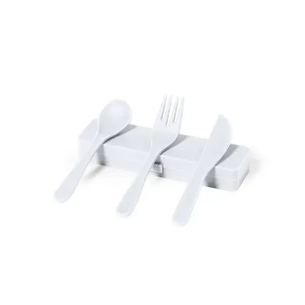 Besteckset Florax - weiß