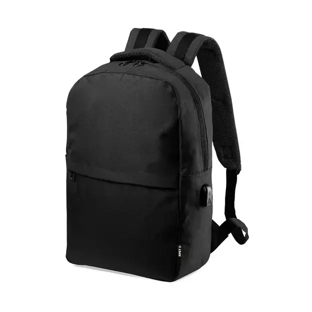 Rucksack Konor - schwarz, Farbe: schwarz personalisierte Geschenke , 5 image