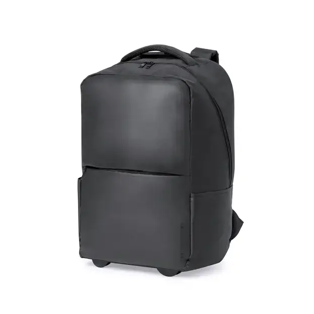 Trolley Rucksack Gibut - schwarz, Farbe: schwarz personalisierte Geschenke , 7 image