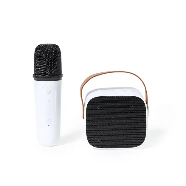 Karaoke Lautsprecher Sophie - weiß, Farbe: weiß personalisierte Geschenke , 8 image