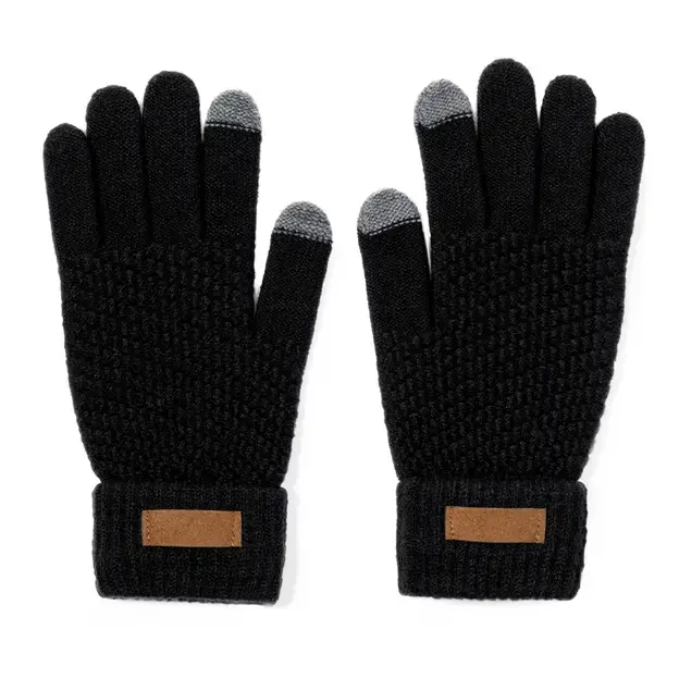 Touchpad Handschuhe Demsey - schwarz personalisierte Geschenke , 6 image