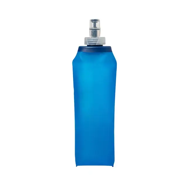 Faltbare Trinkflasche Poel - blau, Farbe: blau personalisierte Geschenke , 2 image