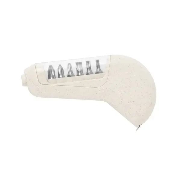 Multiwerkzeug Maßband Drankil 1m - naturfarben, Farbe: naturfarben personalisierte Geschenke , 3 image