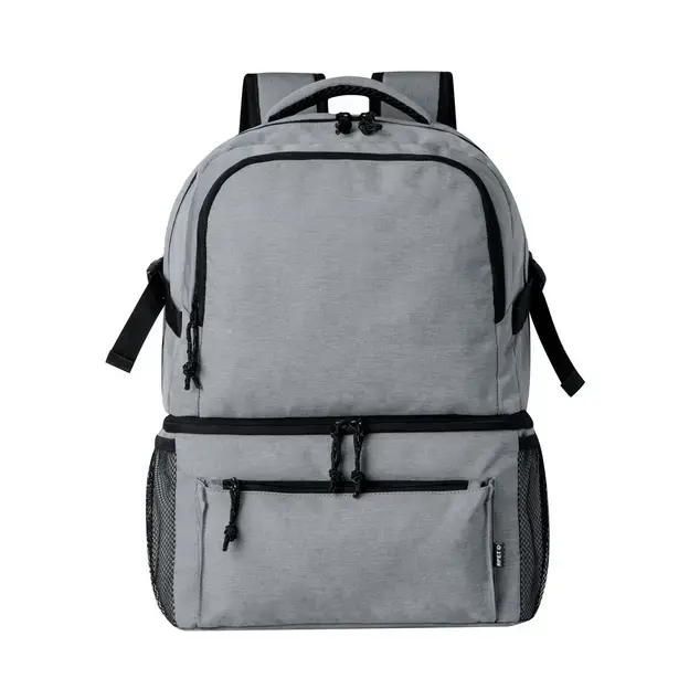 Kühltasche Rucksack Gaslin - grau, Farbe: grau personalisierte Geschenke , 2 image