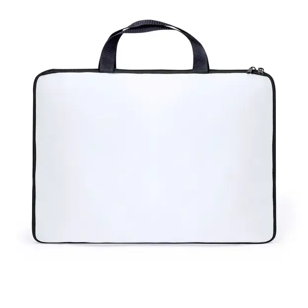 Sublimations Laptop-Tasche Lury - weiß, Farbe: weiß personalisierte Geschenke , 4 image