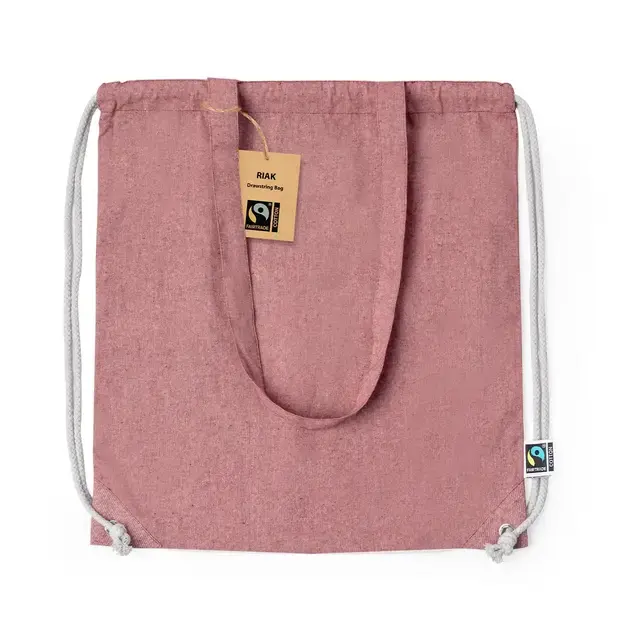 Rucksack Tasche Riak Fairtrade - rot