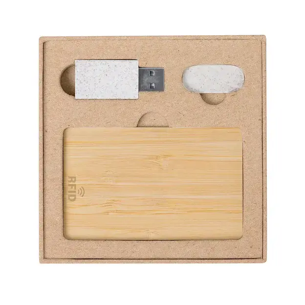 Sicherheitsset Andigo - naturfarben personalisierte Geschenke , 4 image