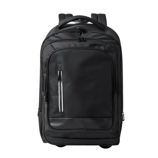 Trolley Rucksack Dancan - schwarz, Farbe: schwarz personalisierte Geschenke , 3 image