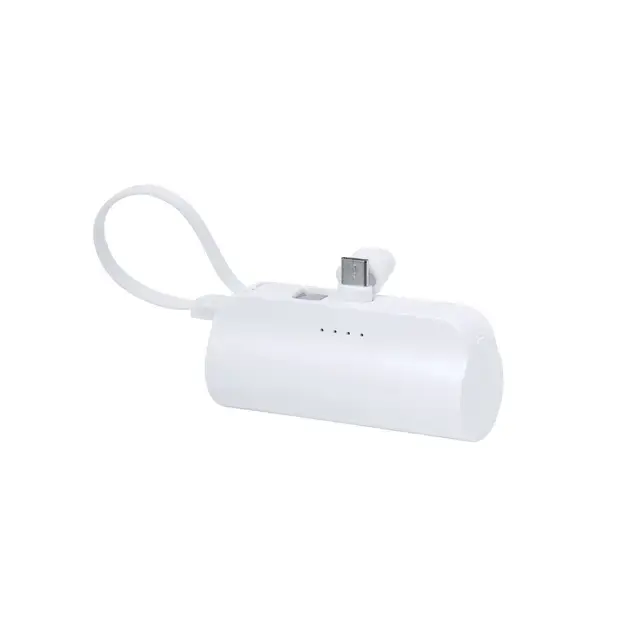 Power Bank Laford - weiß, Farbe: weiß personalisierte Geschenke , 3 image