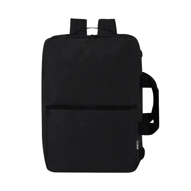 Dokumententasche Rucksack Makarzur - schwarz, Farbe: schwarz personalisierte Geschenke , 6 image
