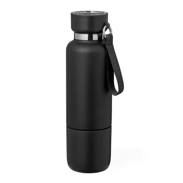 Wärme Flasche Flautrok - schwarz, Farbe: schwarz personalisierte Geschenke , 3 image