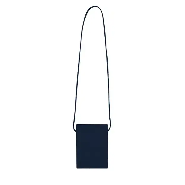 Halter Schlüsselband Hulak - navy blau, Farbe: navy blau personalisierte Geschenke , 5 image