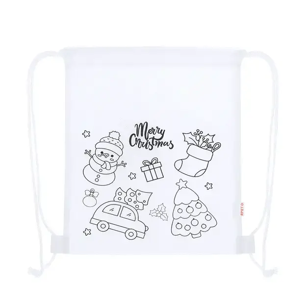 Rucksack Taky - weiß, Farbe: weiß personalisierte Geschenke , 4 image