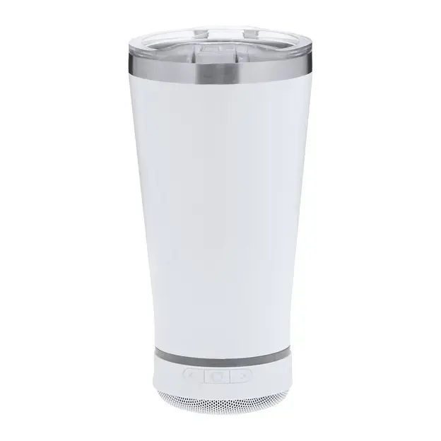 Lautsprecher Wärme Trinkbecher Tandix - weiß, Farbe: weiß personalisierte Geschenke , 3 image