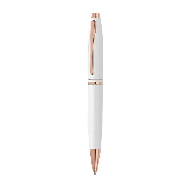 Kugelschreiber Calais White - weiß