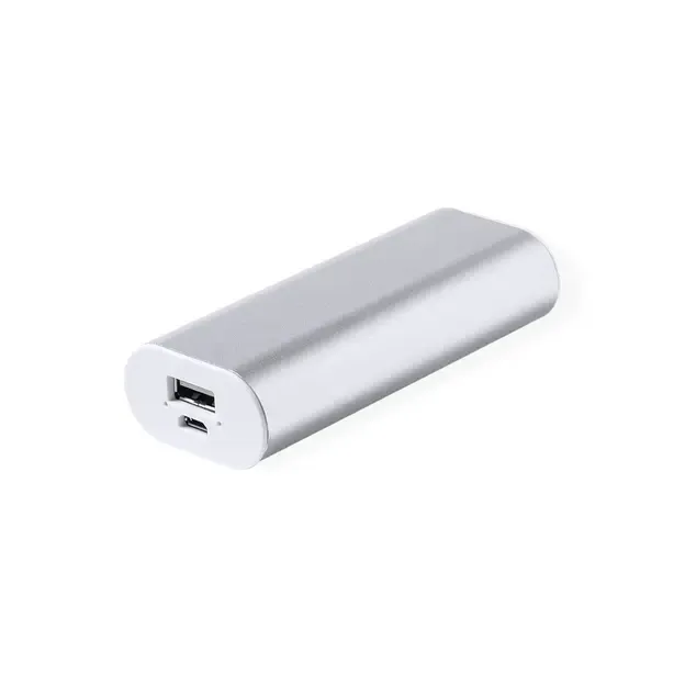 Power Bank Hylin - silber, Farbe: silber personalisierte Geschenke 