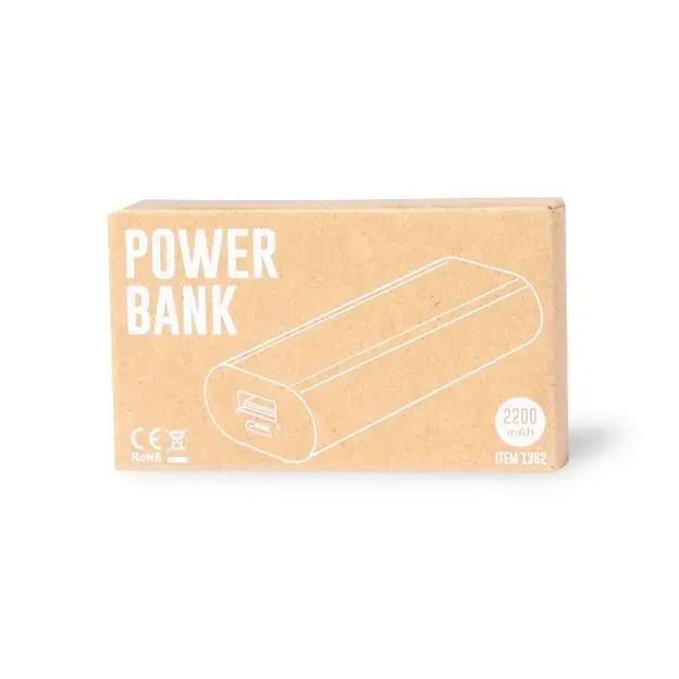 Power Bank Hylin - silber, Farbe: silber personalisierte Geschenke , 4 image