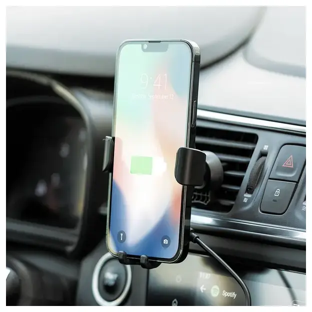 Ladegerät Halter Odwey - schwarz, Farbe: schwarz personalisierte Geschenke , 8 image