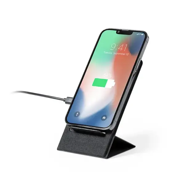 Ladegerät Sterling - schwarz, Farbe: schwarz personalisierte Geschenke , 6 image