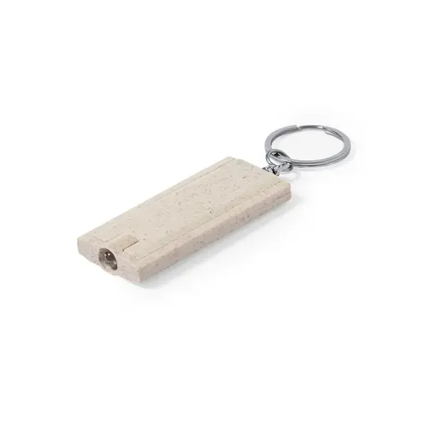 Lampe Schlüsselanhänger Tasex - naturfarben, Farbe: naturfarben personalisierte Geschenke 