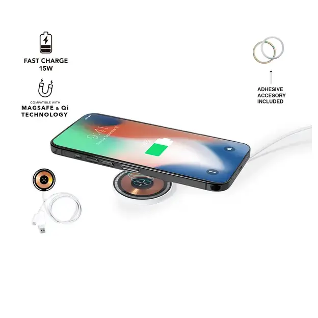 Ladegerät Andrew - weiß, Farbe: weiß personalisierte Geschenke , 8 image