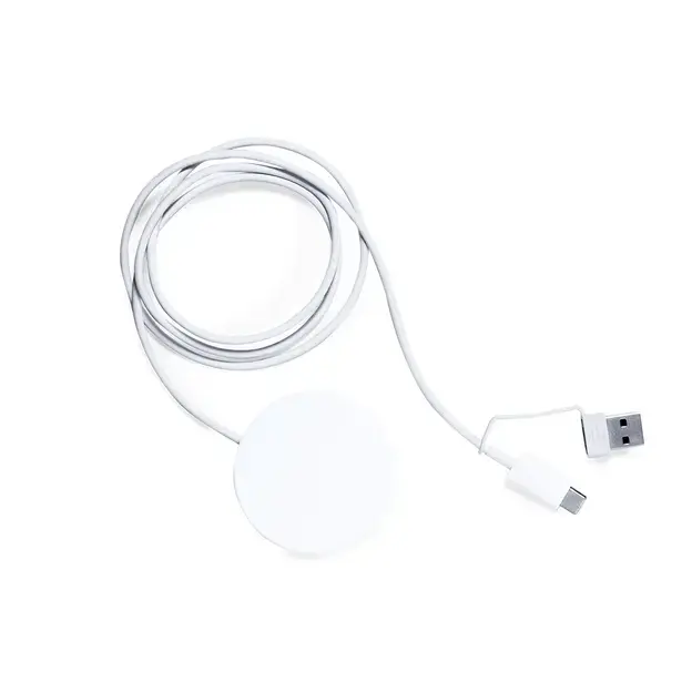 Ladegerät Andrew - weiß, Farbe: weiß personalisierte Geschenke , 4 image