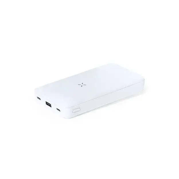 Power Bank Barry - weiß, Farbe: weiß personalisierte Geschenke , 3 image