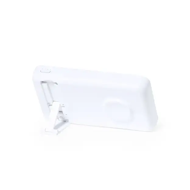 Power Bank Barry - weiß, Farbe: weiß personalisierte Geschenke , 7 image