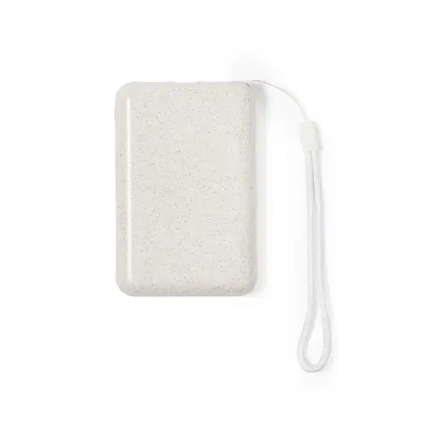 Power Bank Dawson - naturfarben, Farbe: naturfarben personalisierte Geschenke , 4 image