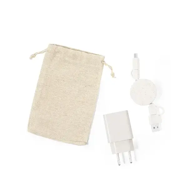 Ladegerät Set Pylot - naturfarben, Farbe: naturfarben personalisierte Geschenke , 9 image