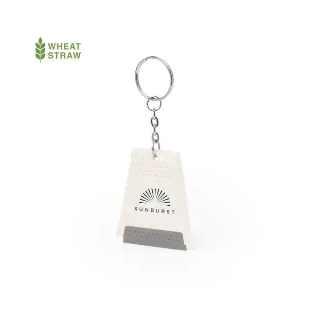 Eiskratzer Schlüsselanhänger Ucko - naturfarben, Farbe: naturfarben personalisierte Geschenke , 4 image