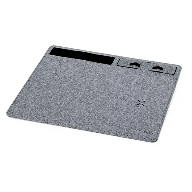 Ladegerät Mauspad Deuz - grau, Farbe: grau personalisierte Geschenke 