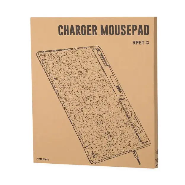 Ladegerät Mauspad Deuz - grau, Farbe: grau personalisierte Geschenke , 8 image