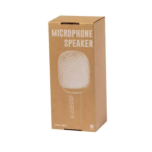 Lautsprecher Mikrofon Sinfonyx - weiß, Farbe: weiß personalisierte Geschenke , 5 image