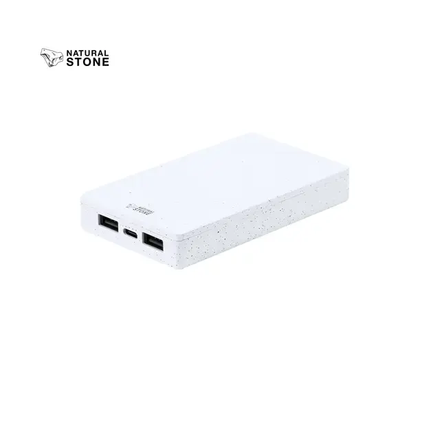 Power Bank Noiman - weiß, Farbe: weiß personalisierte Geschenke , 3 image