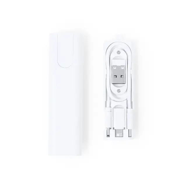 Ladegerätkabel Set Tich - weiß, Farbe: weiß personalisierte Geschenke , 4 image