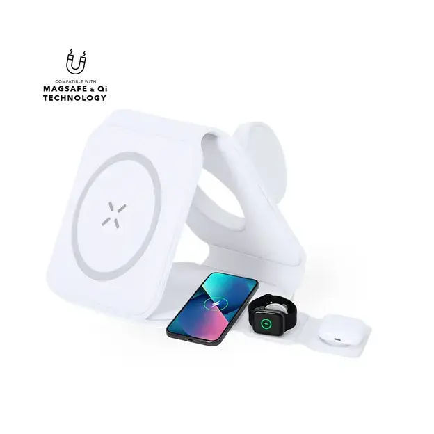 Ladegerät Tardim - weiß, Farbe: weiß personalisierte Geschenke , 7 image