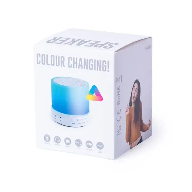 Lautsprecher Stockel - weiß, Farbe: weiß personalisierte Geschenke , 8 image